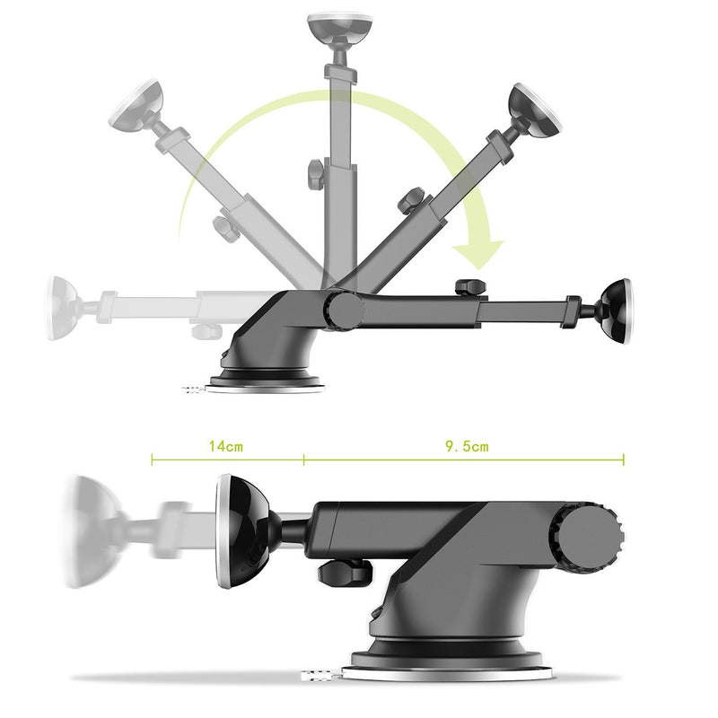 Support Téléphone Voiture Télescopique (Magnétique)