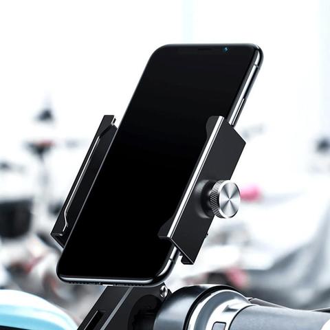 Support Téléphone Scooter sur Guidon